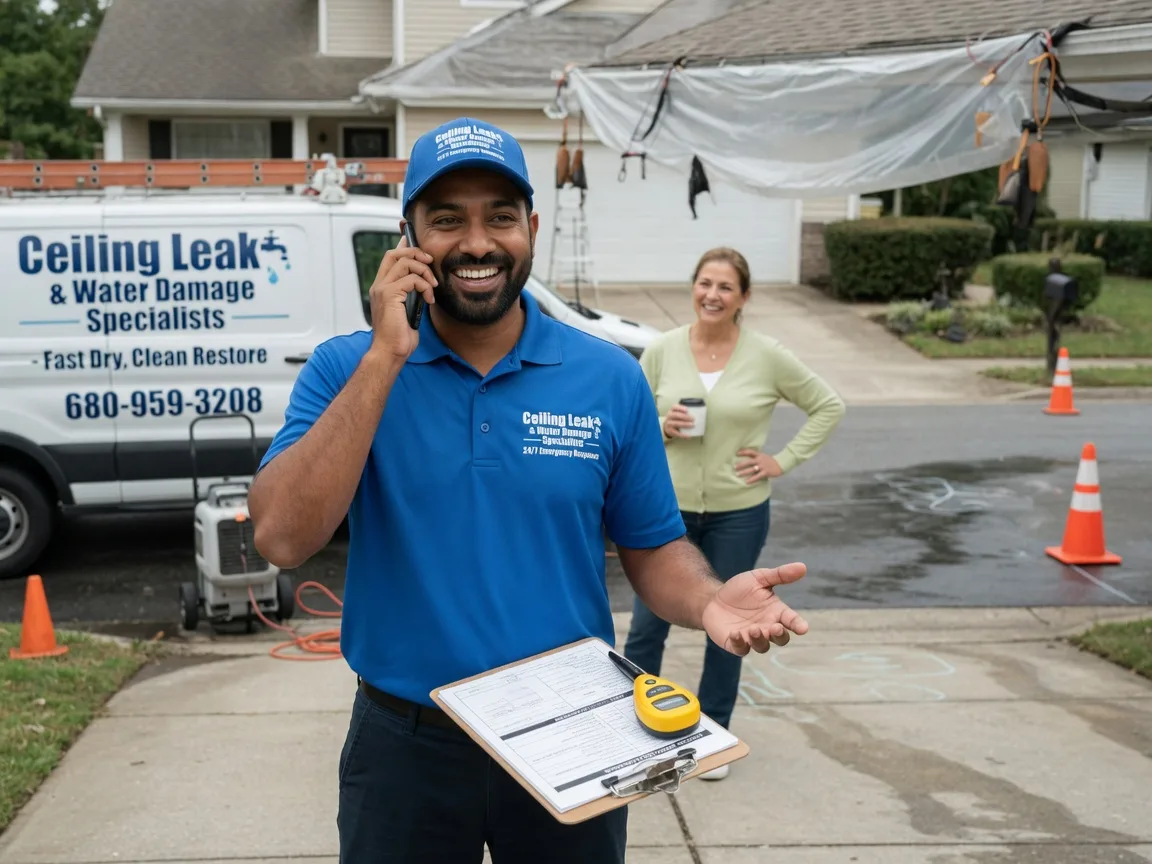 Ceiling Leak Cleanup Maury, NC FAQs